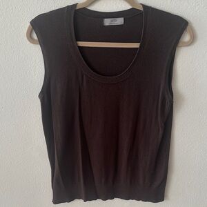Marks & Spencer Dark Brown Sleeveless Vest
